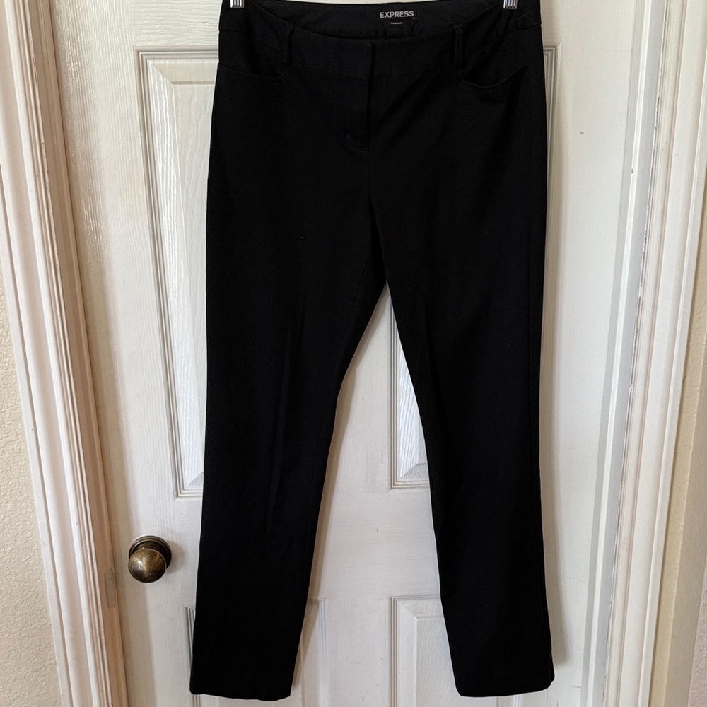 Express Black Straight Leg Pants